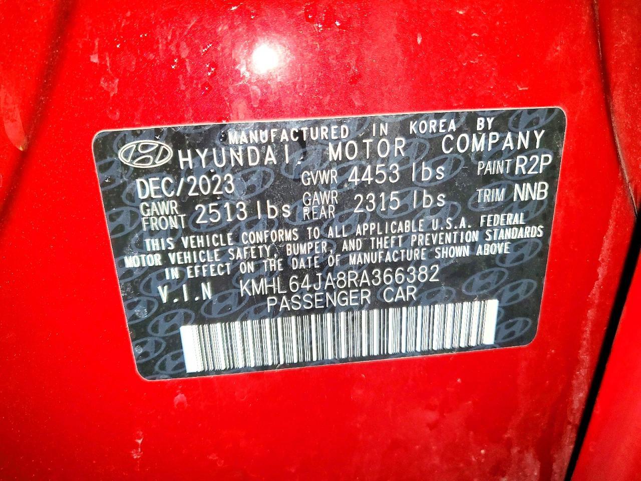 2024 Hyundai Sonata sel