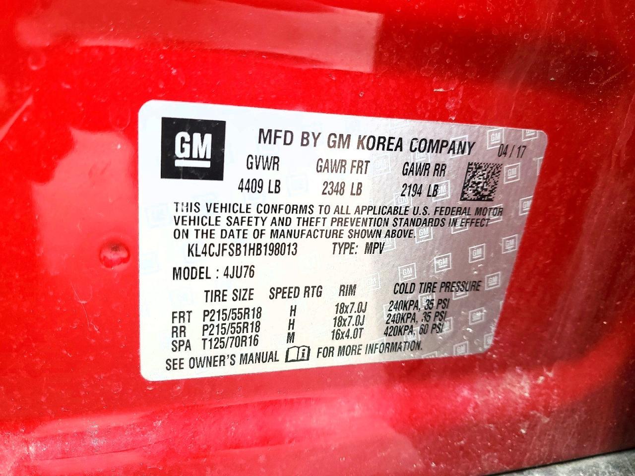 2017 Buick Encore Preferred ii