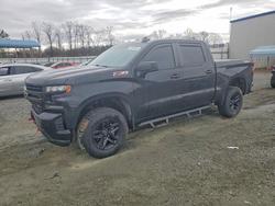 Chevrolet salvage cars for sale: 2020 Chevrolet Silverado K1500 LT Trail Boss