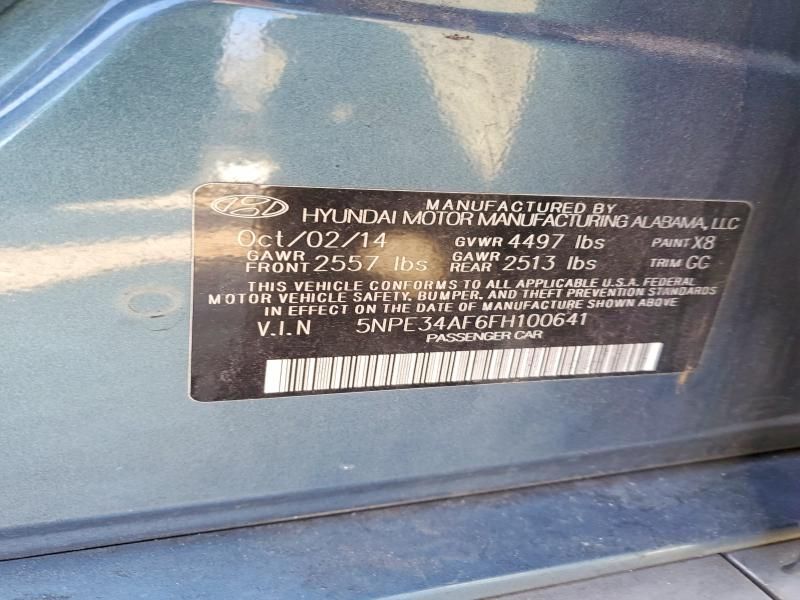 2015 Hyundai Sonata Sport