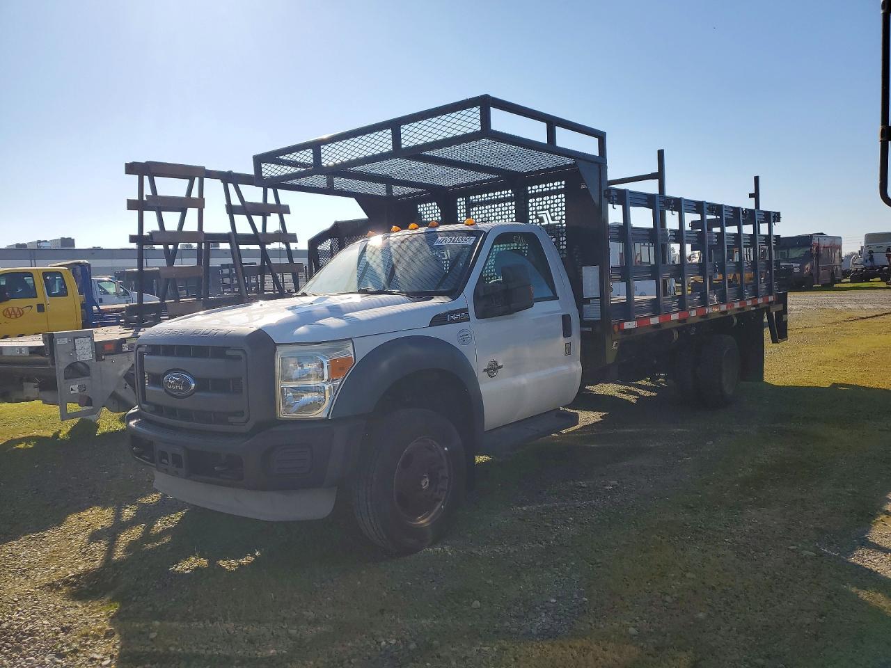 2012 Ford F550 Super Duty Flatbed Truck