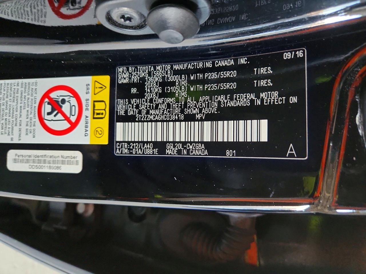 2017 Lexus Rx 350 Base