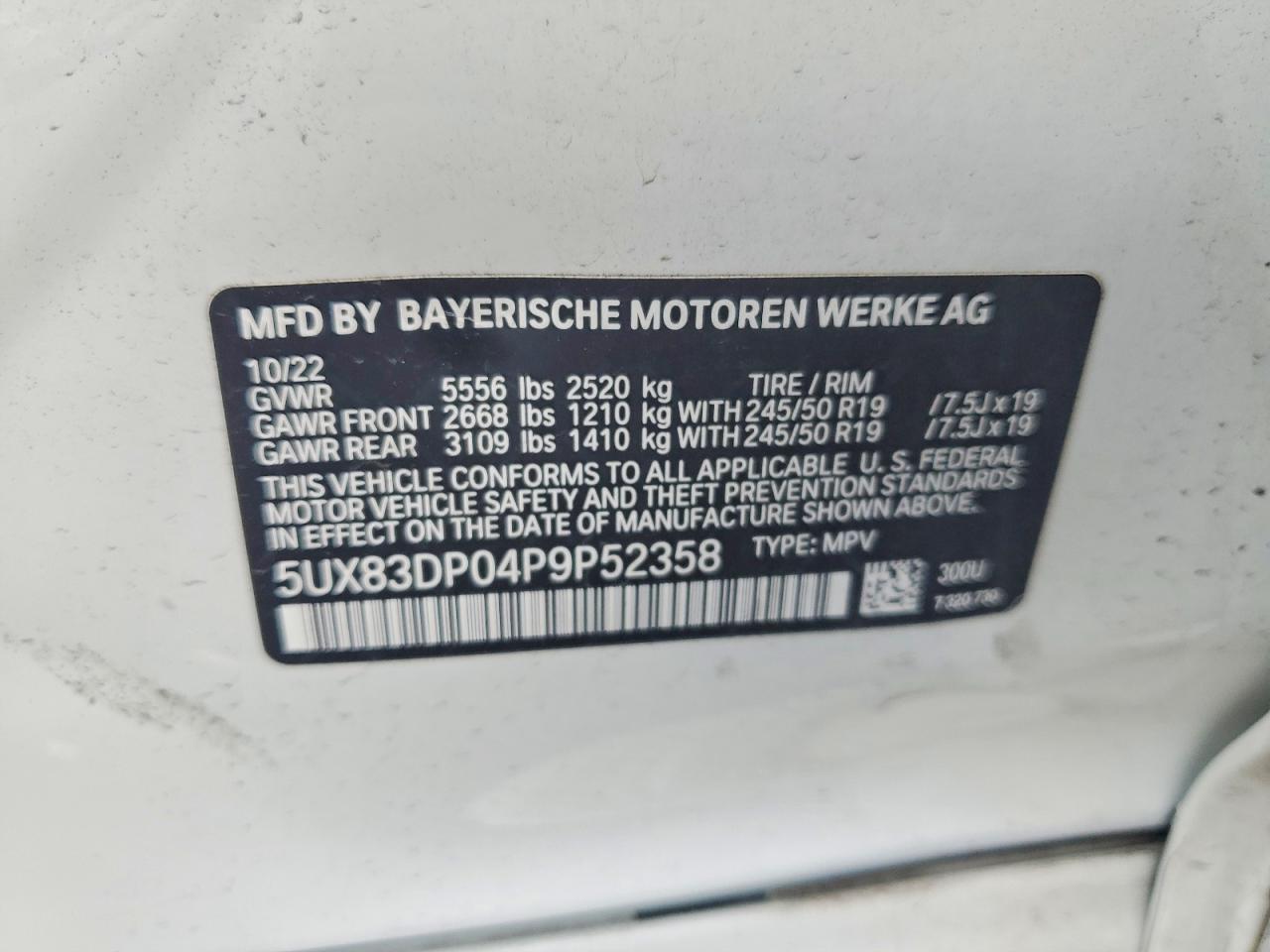 2023 BMW X3 M40i