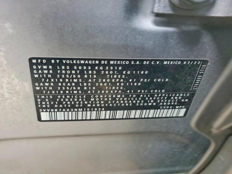 2022 Volkswagen Tiguan se R-line Black