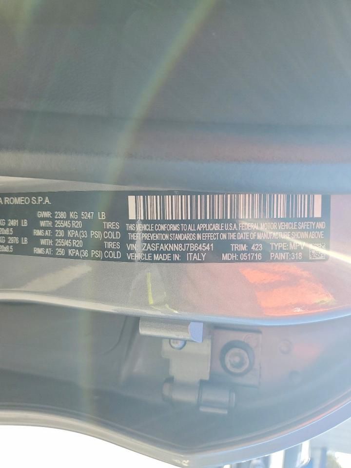 2018 Alfa Romeo Stelvio ti Sport