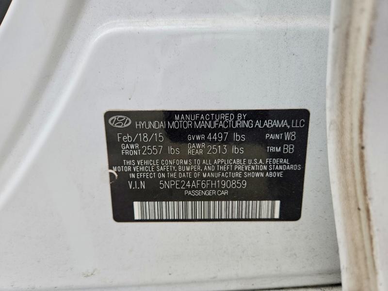 2015 Hyundai Sonata se