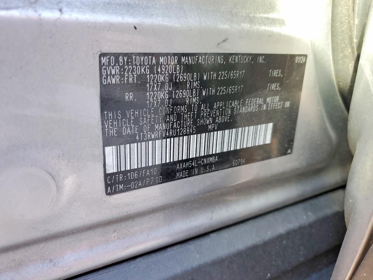 2024 Toyota Rav4 xle