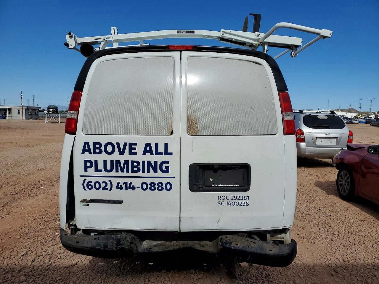 2021 Chevrolet Express G2500 Utility / Service Van