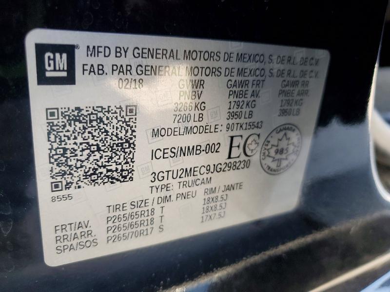 2018 GMC Sierra K1500 SLE