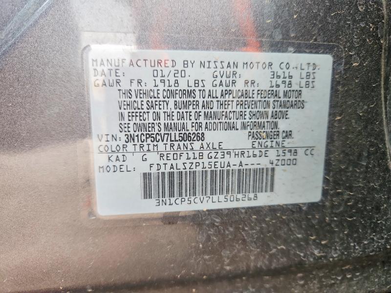 2020 Nissan Kicks sv