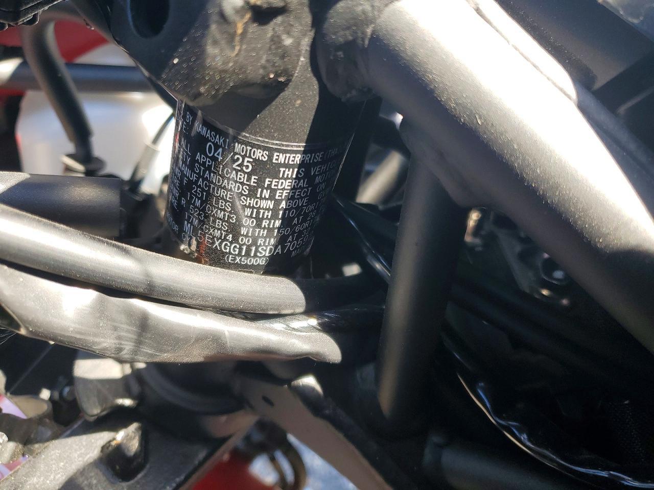 2025 Kawasaki EX500