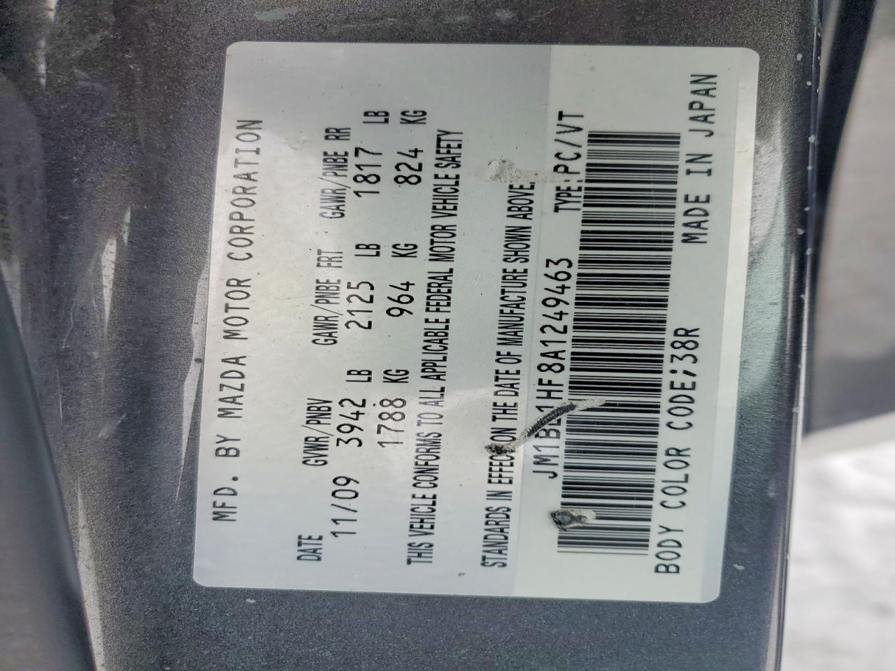 2010 Mazda 3 I