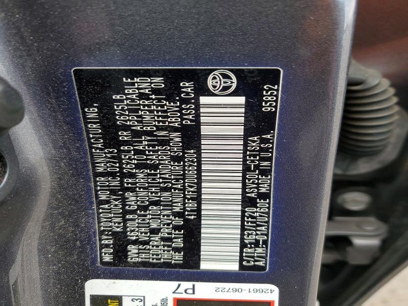 2013 Toyota Camry l
