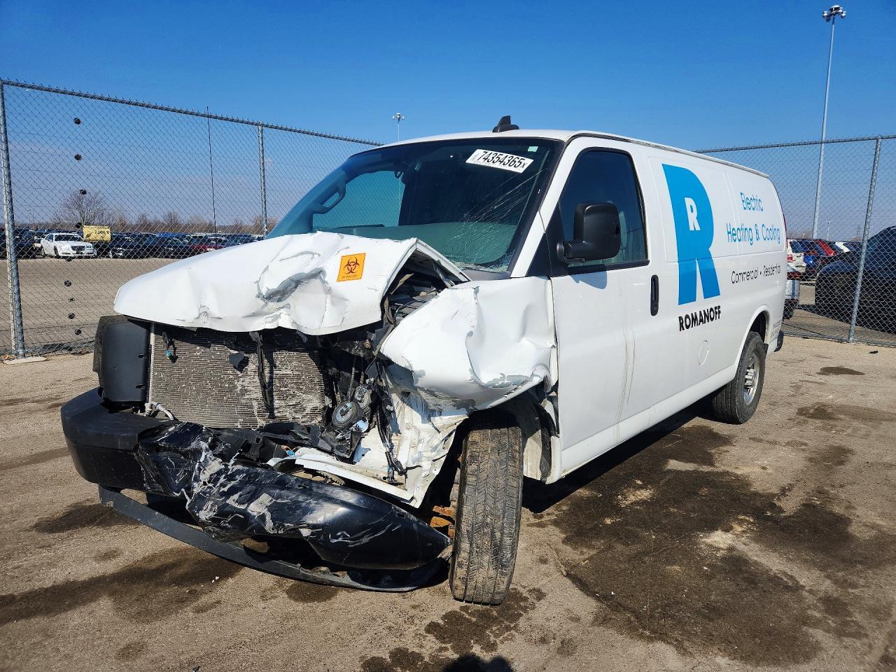 2021 Chev Rolet Express 2500 Cargo Utility / Service Van