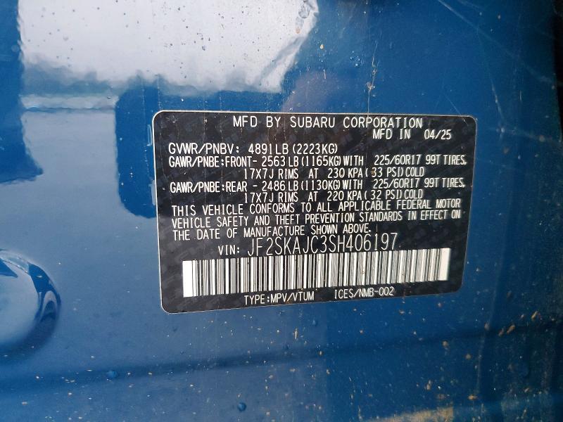 2025 Subaru Forester Wilderness