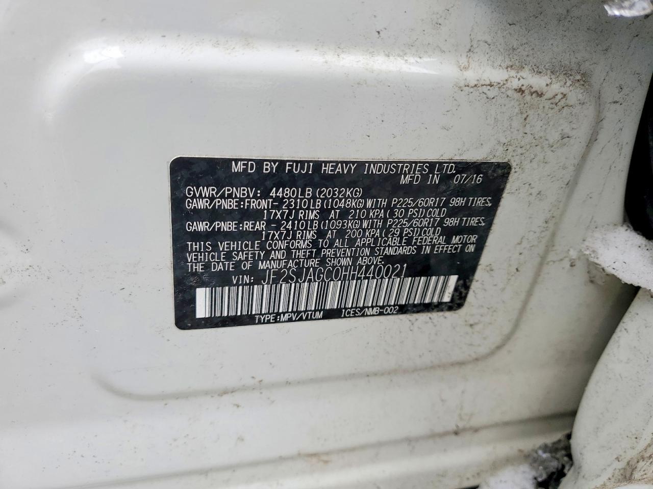 2017 Subaru Forester 2.5i Premium