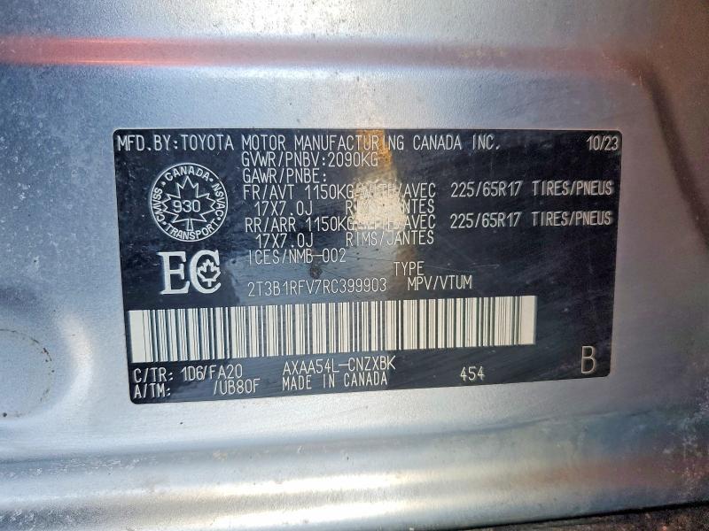 2024 Toyota Rav4 le