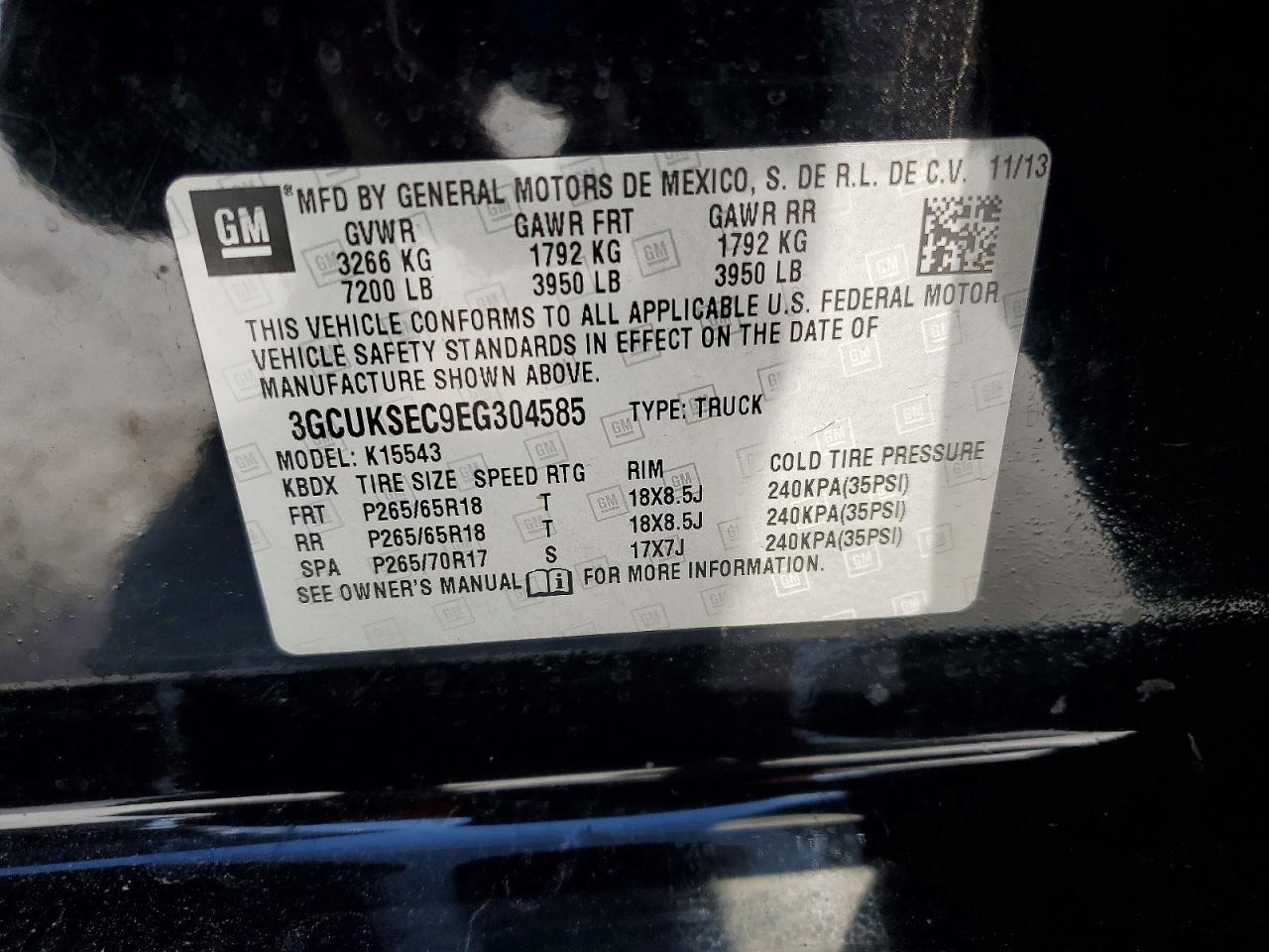 2014 Chevrolet Silverado K1500 ltz