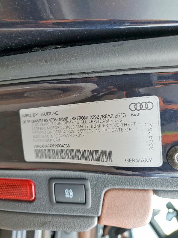 2017 Audi A4 Premium