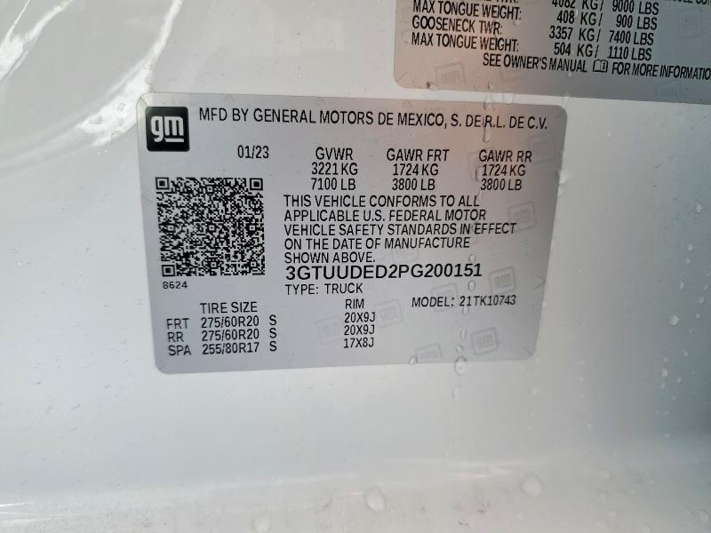2023 GMC Sierra K1500 slt