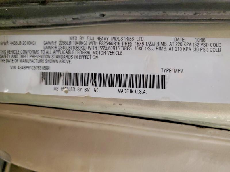 2007 Subaru Outback Outback 2.5i