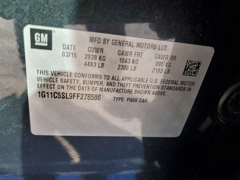 2015 Chevrolet Malibu 1LT