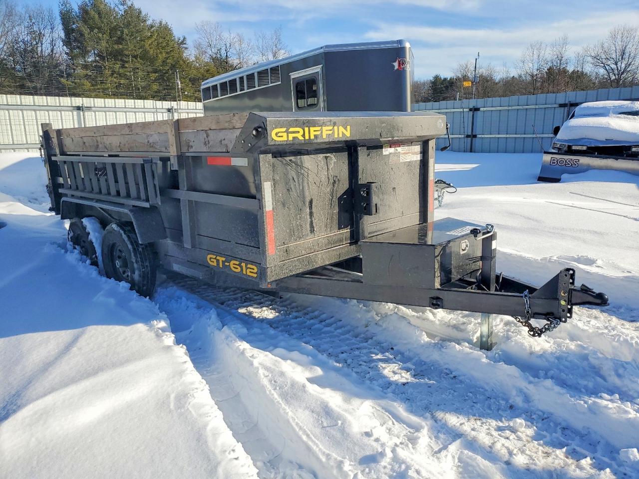 2025 Griffin Trailer 2025 Griffin GT-612 Dump Trailer