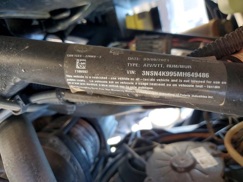 2021 Pols 2021 Polaris RZR 1000 Utility Vehicle