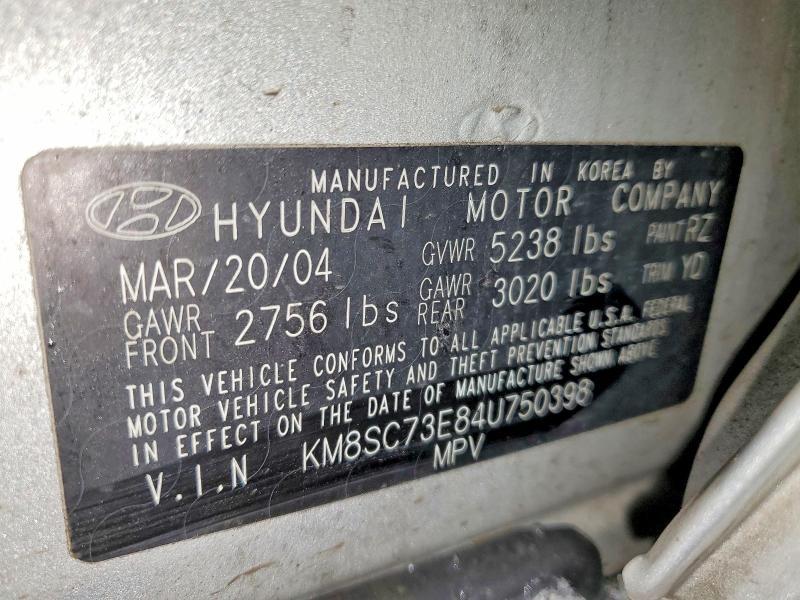 2004 Hyundai Santa fe gls