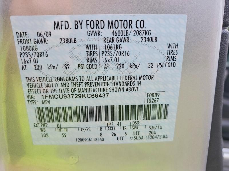 2009 Ford Escape xlt