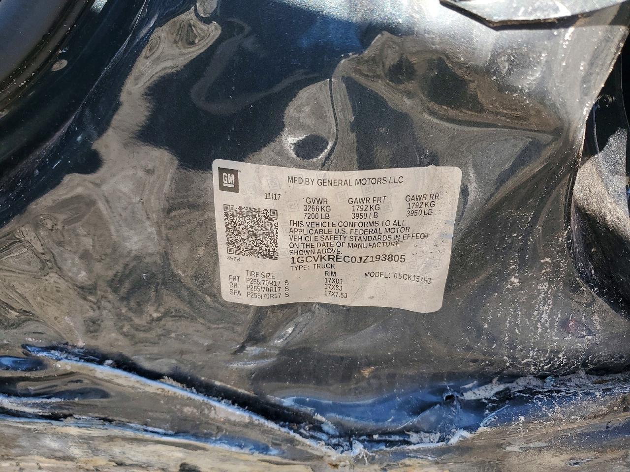 2018 Chevrolet Silverado K1500 LT
