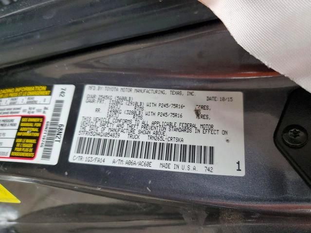 2016 Toyota Tacoma Access cab