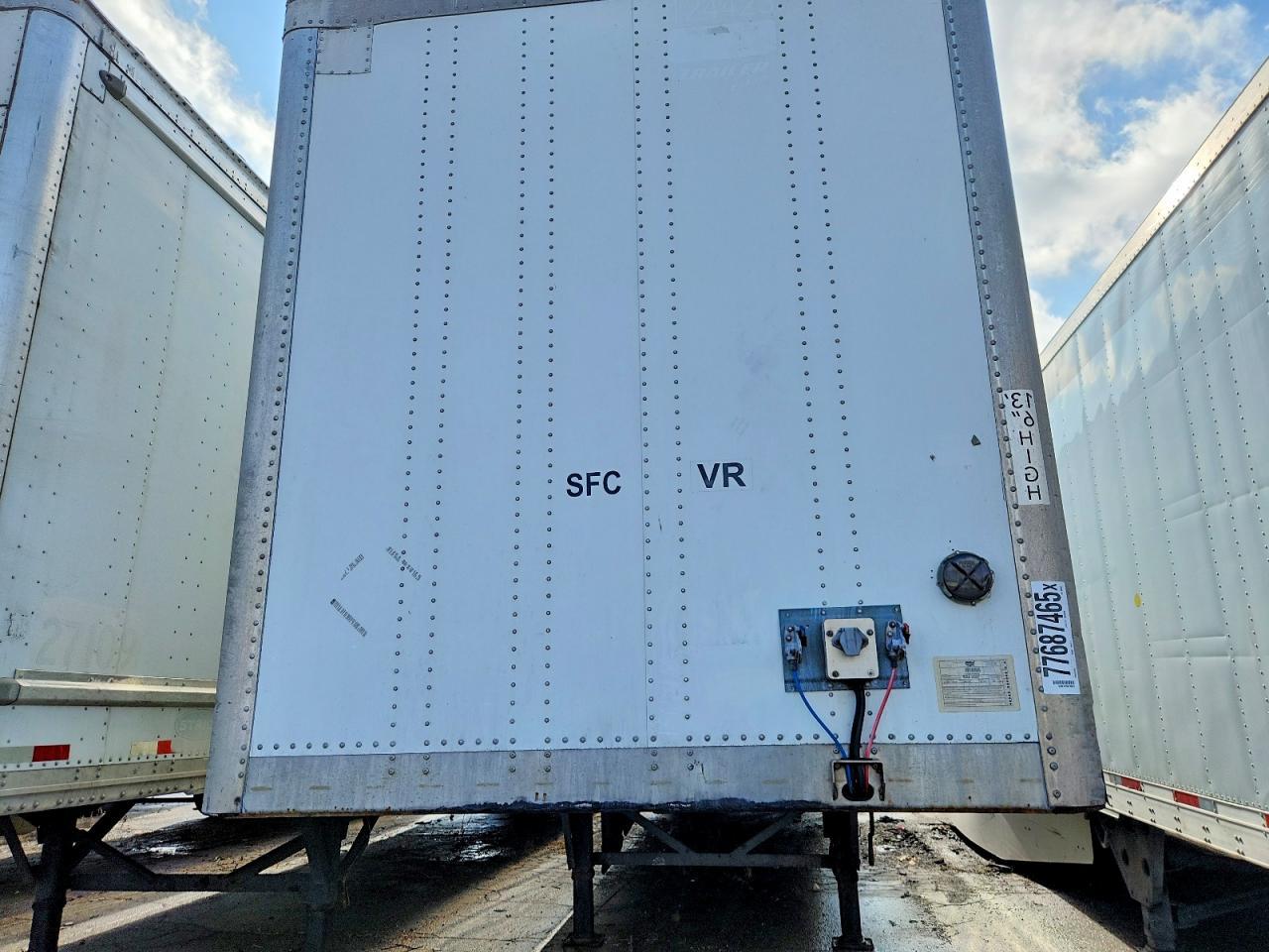 2016 Wabash Dvcvhpc  DRY Van Trailer