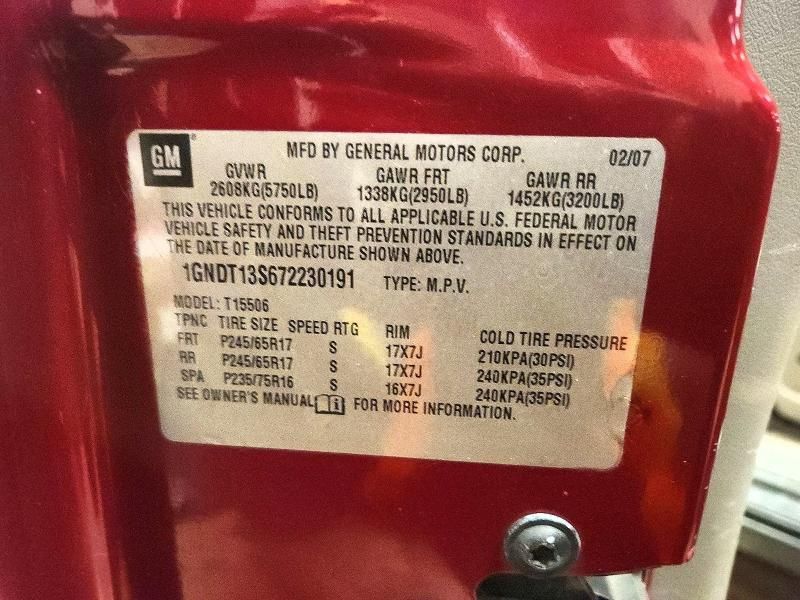 2007 Chevrolet Trailblazer ls