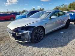 Tesla Model s Vehiculos salvage en venta: 2012 Tesla Model s