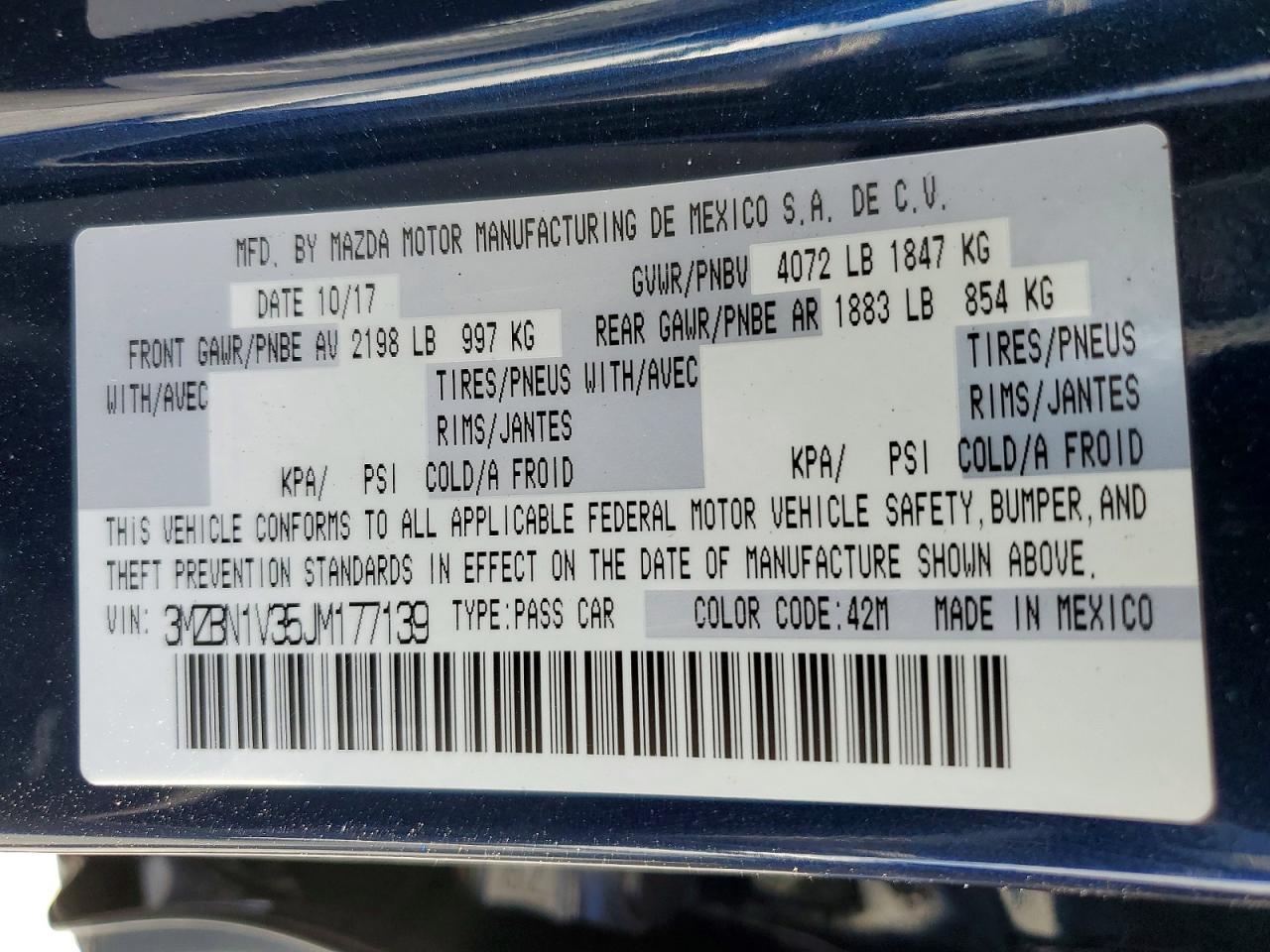 2018 Mazda 3 Touring