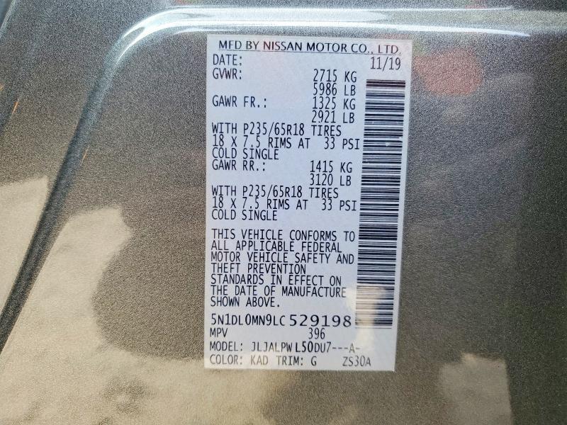 2020 Infiniti Qx60 Luxe