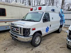Ford E350 Ambulance Vehiculos salvage en venta: 2014 Ford E350 Ambulance