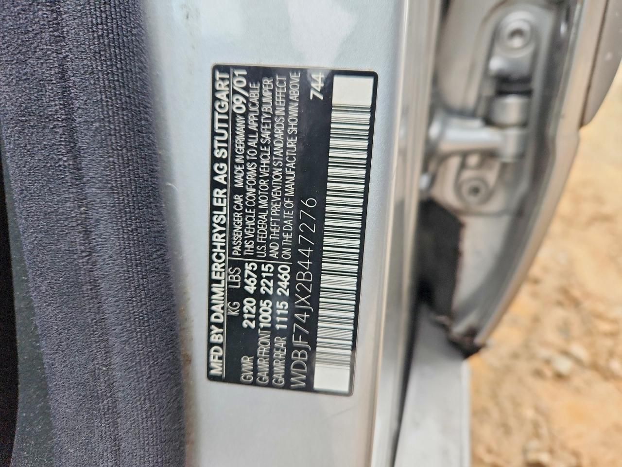 2002 Mercedes-Benz E 55 amg