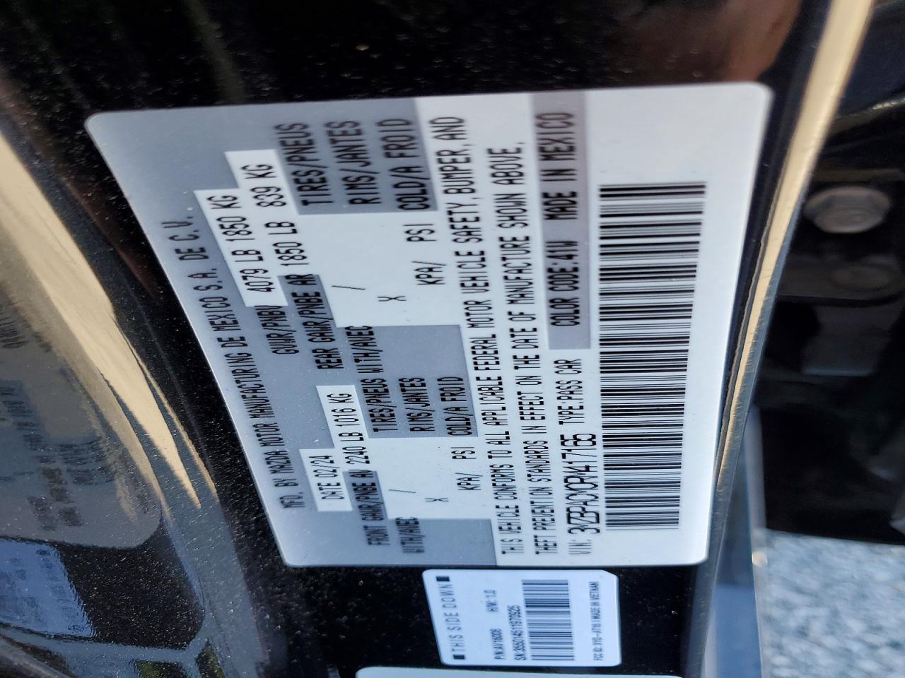 2024 Mazda 3 Preferred