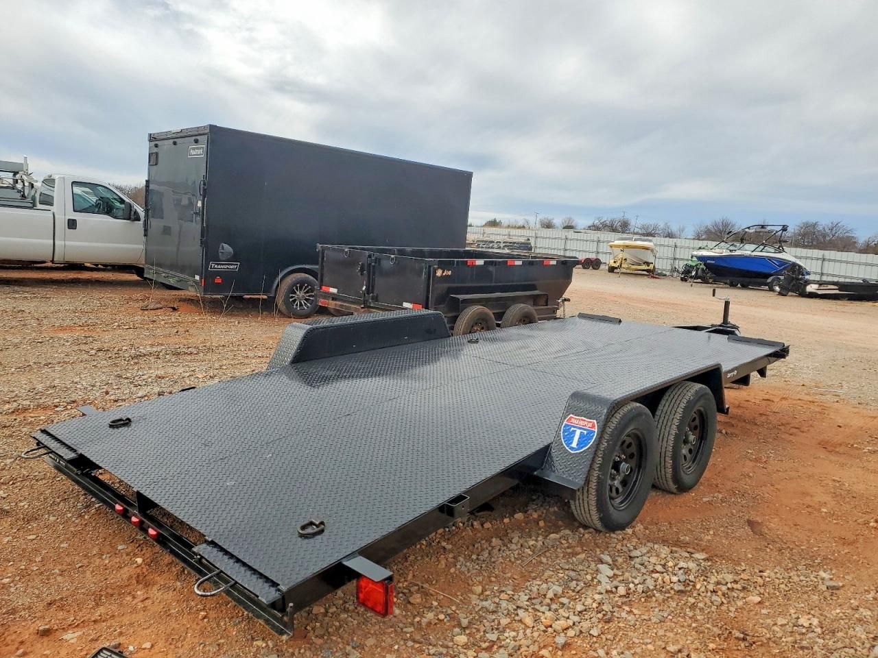 2025 Carry-On 7X18SF2BRKTP Equipment Trailer