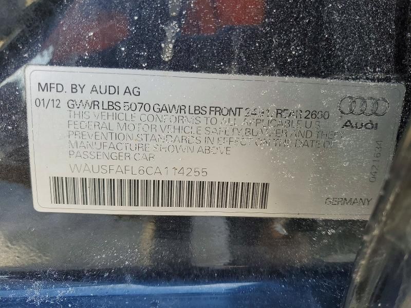 2012 Audi A4 Premium