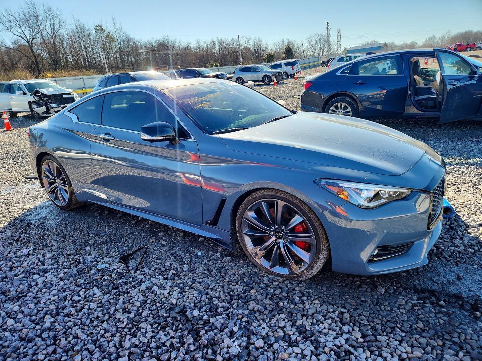 2022 Infiniti Q60 red Sport 400