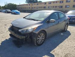 KIA salvage cars for sale: 2016 KIA Forte lx