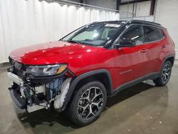 Jeep Compass salvage cars for sale: 2025 Jeep Compass Limited
