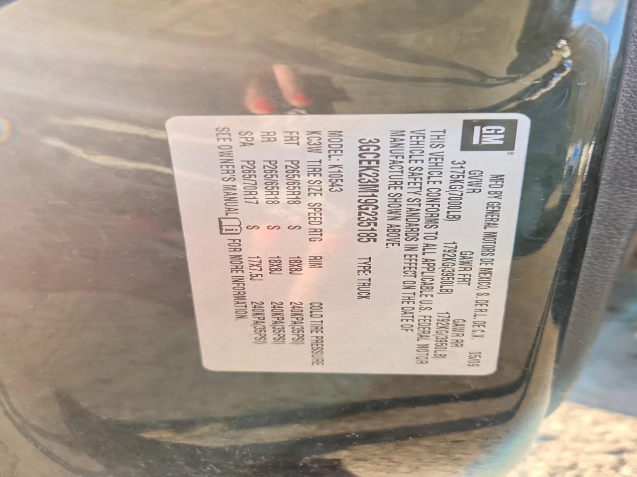2009 Chevrolet Silverado K1500 LT