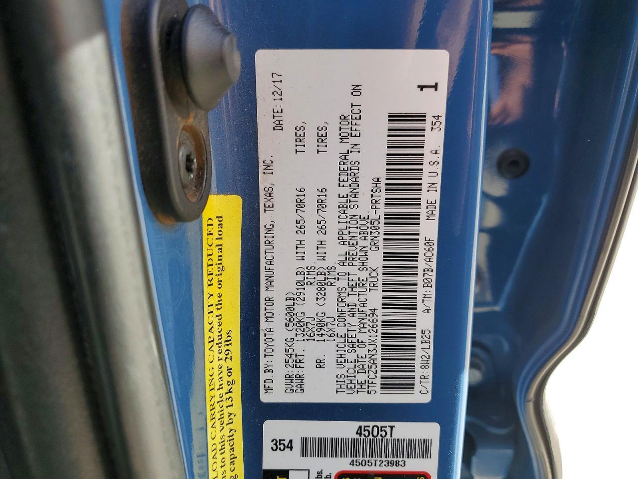 2018 Toyota Tacoma TRD PRO