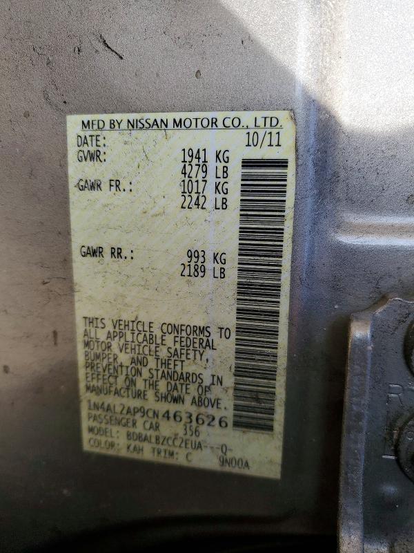 2012 Nissan Altima Base
