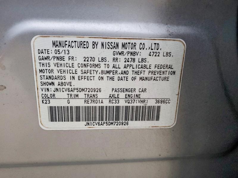 2013 Infiniti G37 Base