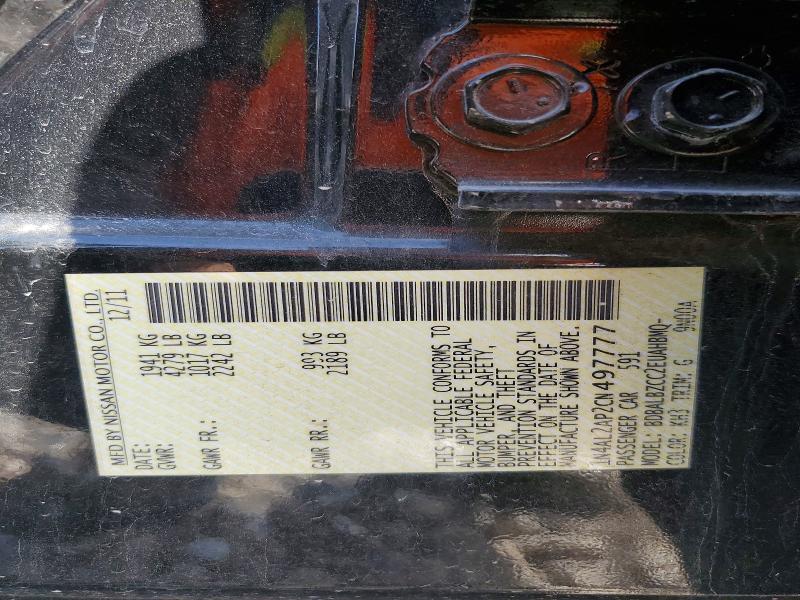 2012 Nissan Altima Base